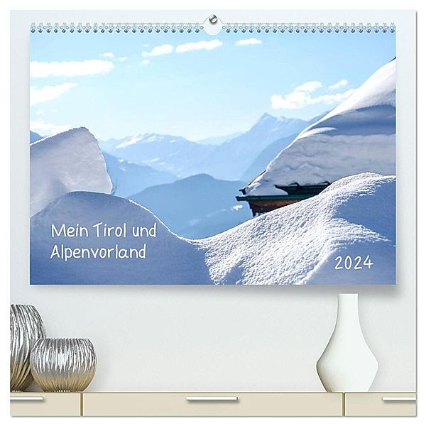 Mein Tirol und Alpenvorland (hochwertiger Premium Wandkalender 2024 DIN A2 quer), Kunstdruck in Hochglanz, Petra Saf Photography