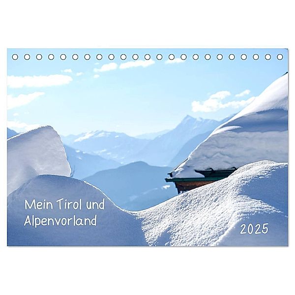 Mein Tirol und Alpenvorland (Tischkalender 2025 DIN A5 quer), CALVENDO Monatskalender, Calvendo, Petra Saf Photography