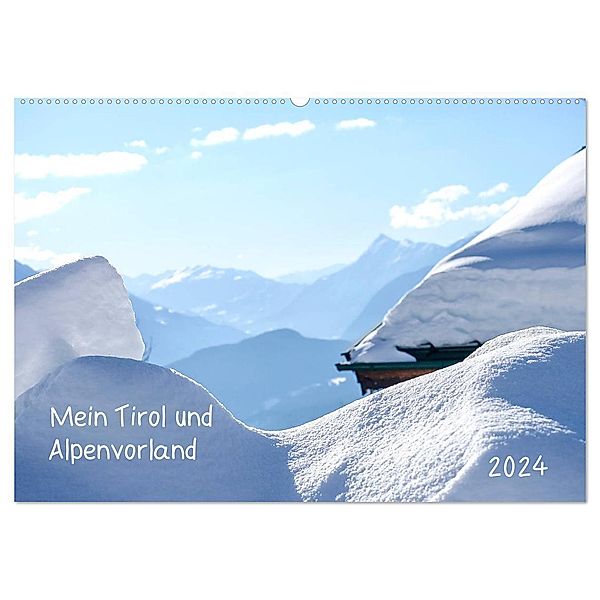 Mein Tirol und Alpenvorland (Wandkalender 2024 DIN A2 quer), CALVENDO Monatskalender, Petra Saf Photography