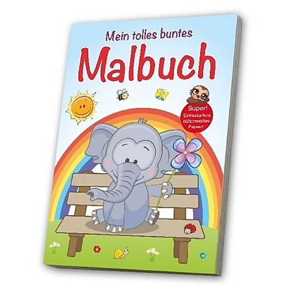 Mein tolles buntes Malbuch