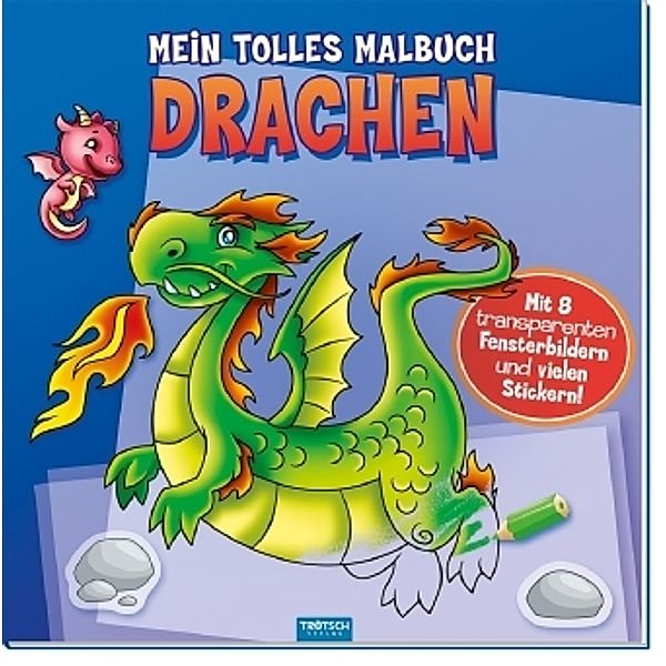 Mein tolles Malbuch DRACHEN