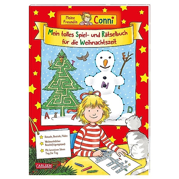 Mein tolles Spiel- und Rätselbuch für die Weihnachtszeit / Conni Gelbe Reihe Bd.54, Hanna Sörensen