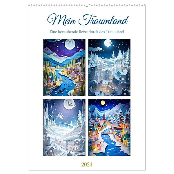 Mein Traumland (Wandkalender 2024 DIN A2 hoch), CALVENDO Monatskalender, Steffen Gierok-Latniak