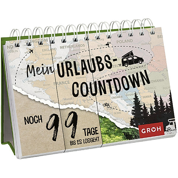 Mein Urlaubscountdown, Groh Verlag