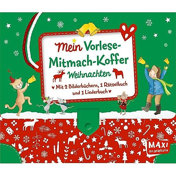 Mein Vorlese-Mitmach-Koffer. Weihnachten, 4 Bde., Susan Niessen