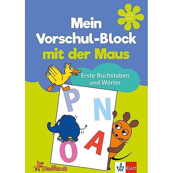 Mein Vorschul-Block mit der Maus - Erste Buchstaben und Wörter