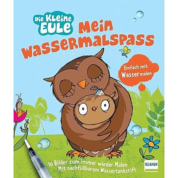 Mein Wassermalspass - Die kleine Eule, Susanne Weber