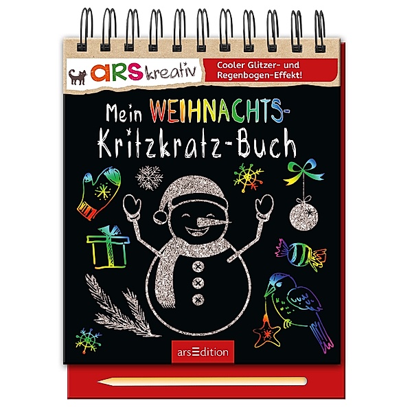 Mein Weihnachts-Kritzkratz-Buch
