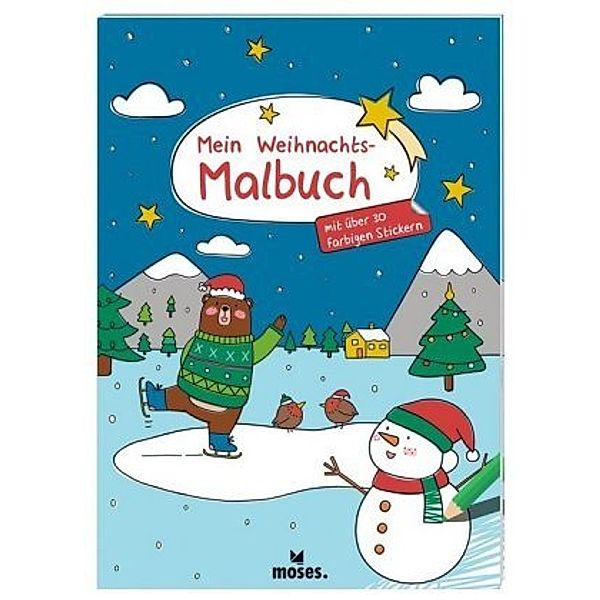 Mein Weihnachts-Malbuch