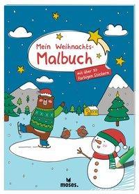 MEIN WEIHNACHTSMALBUCH Malbuch Malbücher Malen Weihnachten Advent Kinder-Buch 