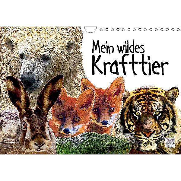 Mein wildes Krafttier voller Achtsamkeit (Wandkalender 2020 DIN A4 quer), Astrid Ryzek