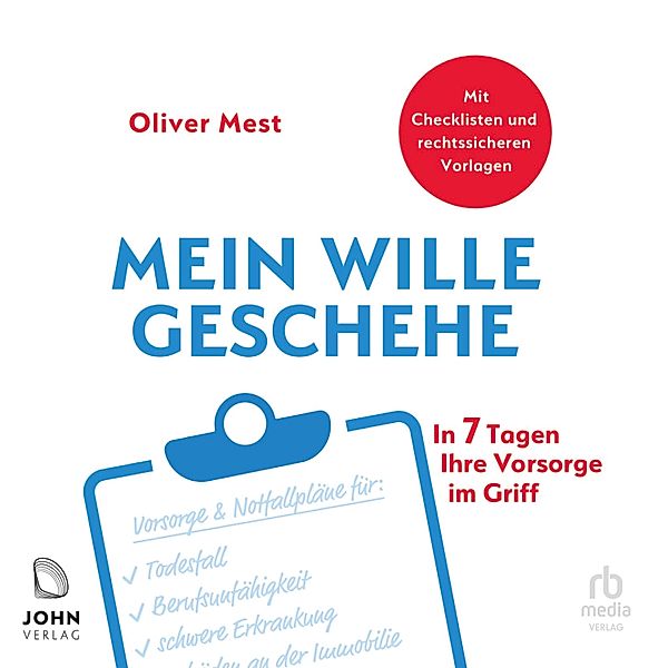 Mein Wille geschehe, Oliver Mest