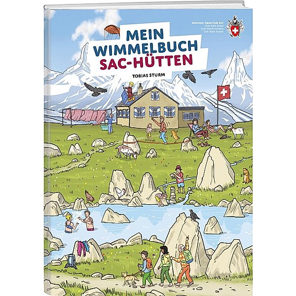 Mein Wimmelbuch SAC-Hütten, Nina Bieri
