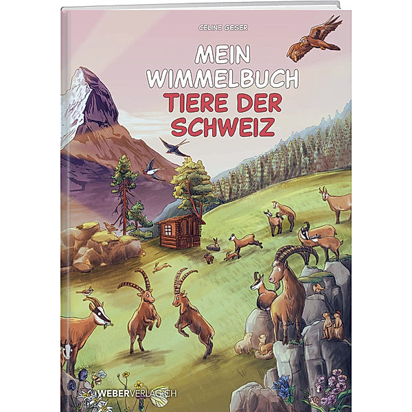 Mein Wimmelbuch Tiere der Schweiz, Celine Geser