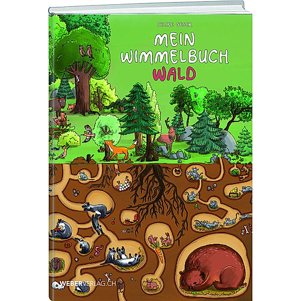 Mein Wimmelbuch Wald, Celine Geser