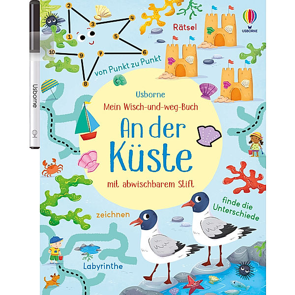 Mein Wisch-und-weg-Buch: An der Küste, Kirsteen Robson