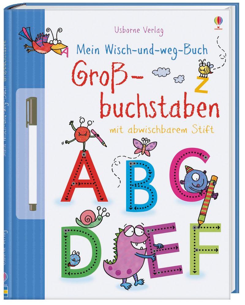 Mein Wisch-und-weg-Buch, Großbuchstaben kaufen | tausendkind.de