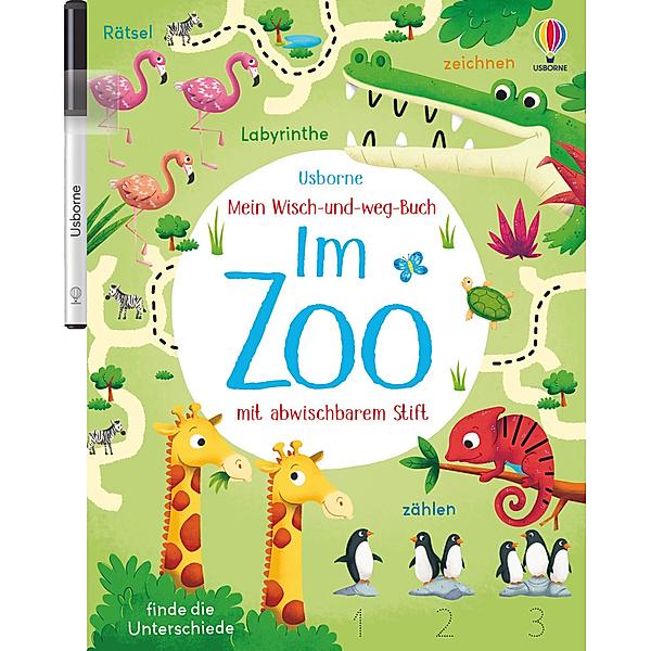 Mein Wisch-und-weg-Buch: Im Zoo, Kirsteen Robson