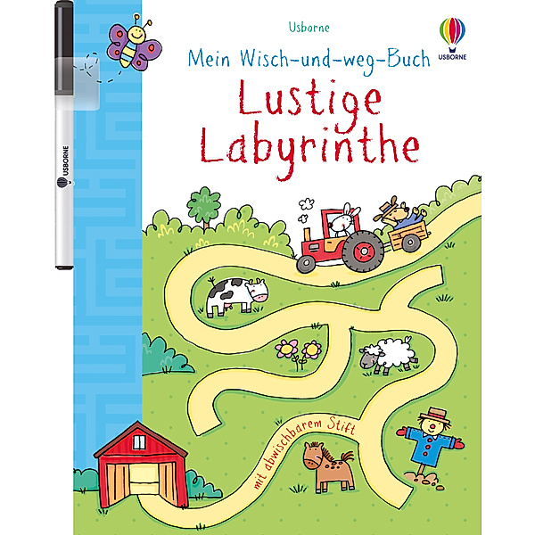 Mein Wisch-und-weg-Buch / Mein Wisch-und-weg-Buch, Lustige Labyrinthe, Jessica Greenwell
