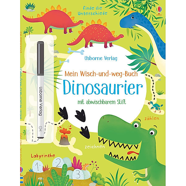 Mein Wisch-und-weg-Buch / Mein Wisch-und-weg-Buch: Dinosaurier, Kirsteen Robson