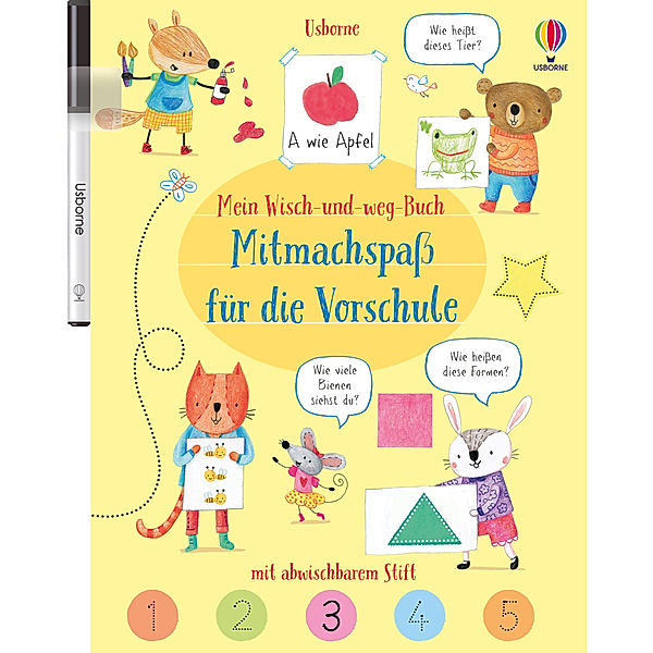 Mein Wisch-und-weg-Buch: Mitmachspaß für die Vorschule, Holly Bathie