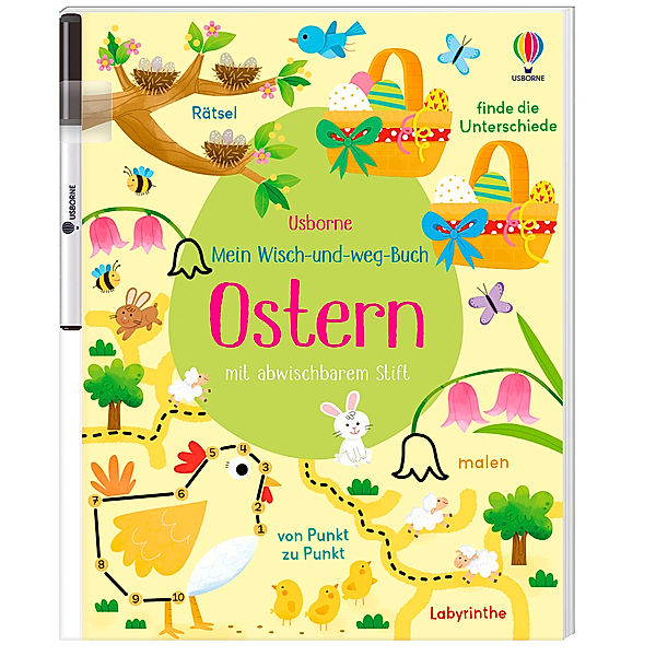 Mein Wisch-und-weg-Buch: Ostern, Kirsteen Robson