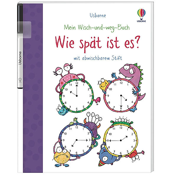 Mein Wisch-und-weg-Buch: Wie spät ist es?, Jessica Greenwell
