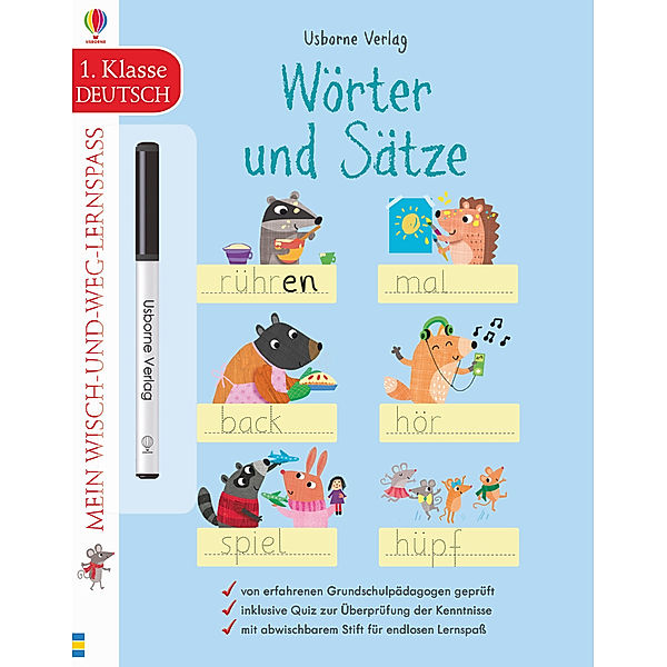 Mein Wisch-und-weg-Lernspass / Mein Wisch-und-weg-Lernspass: Wörter und Sätze (1. Klasse), Jessica Greenwell