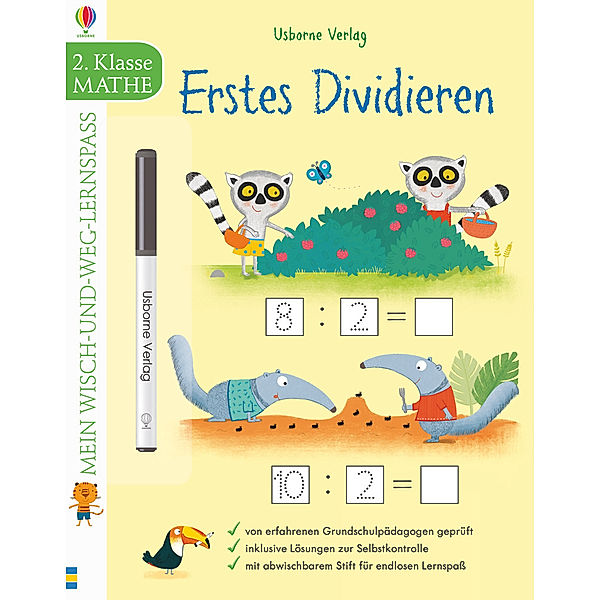 Mein Wisch-und-weg-Lernspaß / Mein Wisch-und-weg-Lernspaß: Erstes Dividieren (2. Klasse), Holly Bathie