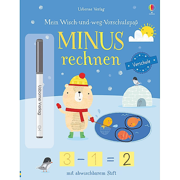 Mein Wisch-und-weg-Vorschulspass: Minus rechnen, Jessica Greenwell