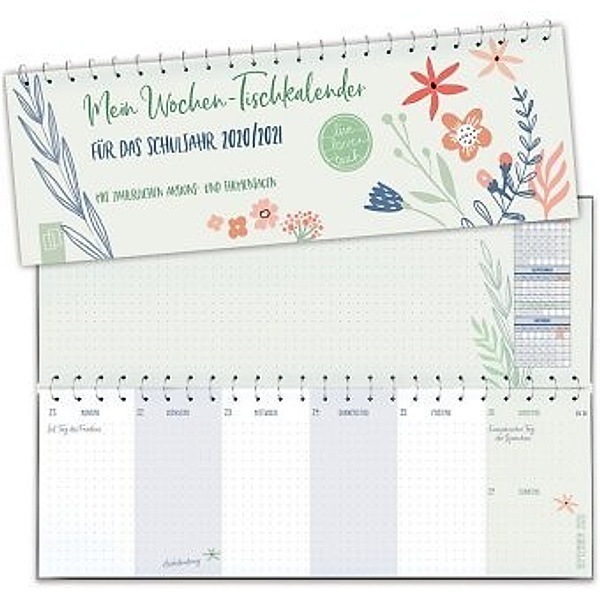 Mein Wochen-Tischkalender für das Schuljahr 2020/2021 - live - love - teach, Redaktionsteam Verlag an der Ruhr