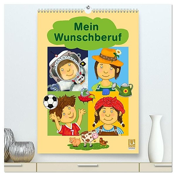 Mein Wunschberuf (hochwertiger Premium Wandkalender 2024 DIN A2 hoch), Kunstdruck in Hochglanz, Marion Krätschmer