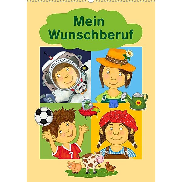 Mein Wunschberuf (Wandkalender 2023 DIN A2 hoch), Marion Krätschmer