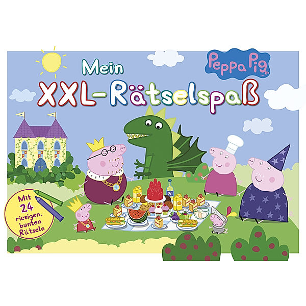 Mein XXL-Rätselspaß Peppa Pig, Schwager & Steinlein Verlag