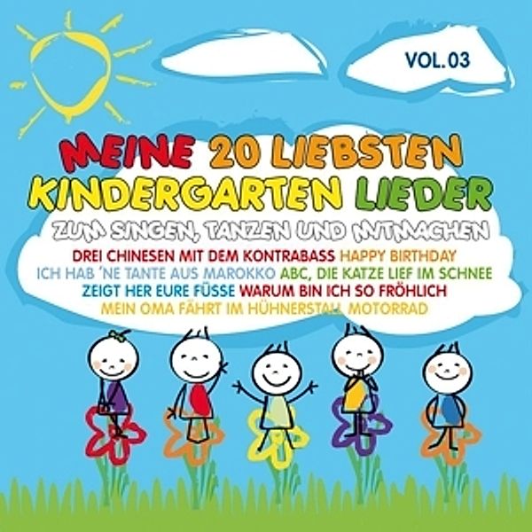 Meine 20 Liebsten Kindergarten Lieder Vol.3, Diverse Interpreten