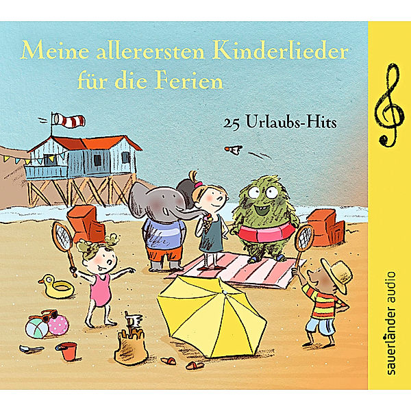 Meine allerersten Kinderlieder für die Ferien, CD, Various