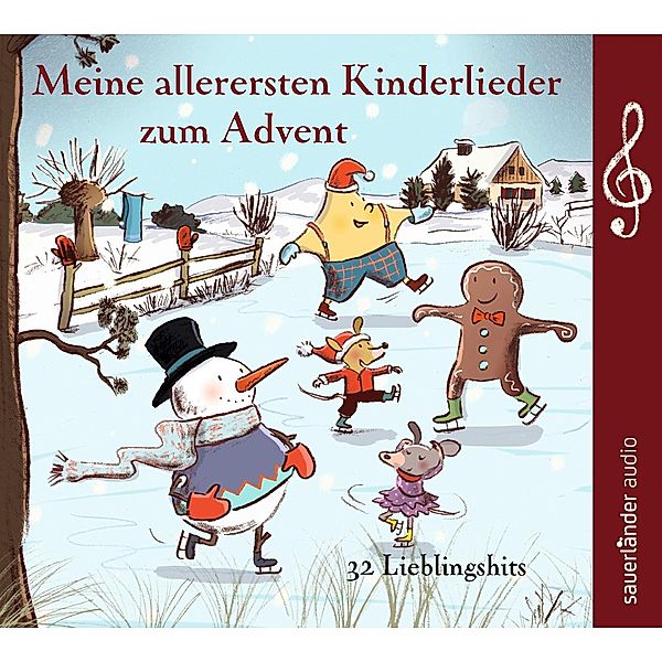 Meine allerersten Kinderlieder zum Advent, 1 Audio-CD