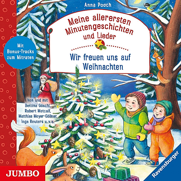 Meine allerersten Minutengeschichten und Lieder: Wir freuen uns auf Weihnachten, Anna Pooch