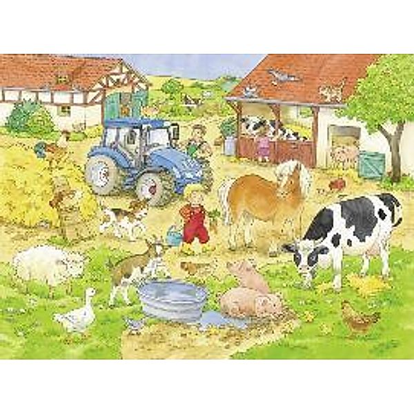 Meine Bauernhoftiere My first Puzzles- Big format 16 Teile