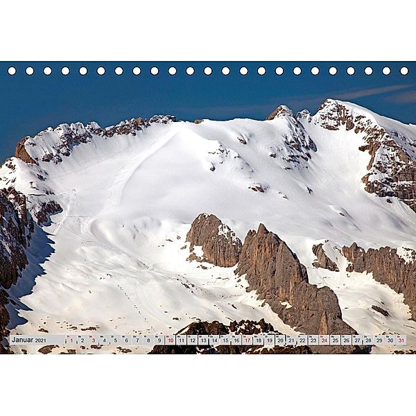 Meine Dolomiten Berge (Tischkalender 2021 DIN A5 quer), Christa Kramer