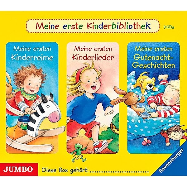 Meine erste Kinderbibliothek - Box, 3 CDs