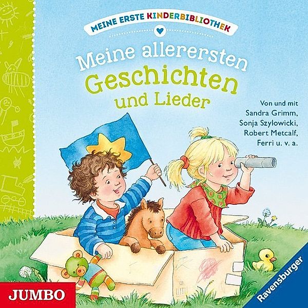 Meine erste Kinderbibliothek - Meine allerersten Geschichten und Lieder,1 Audio-CD, Sandra Grimm