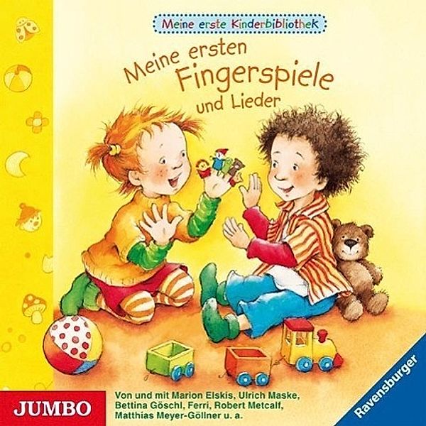 Meine erste Kinderbibliothek - Meine ersten Fingerspiele und Lieder,1 Audio-CD