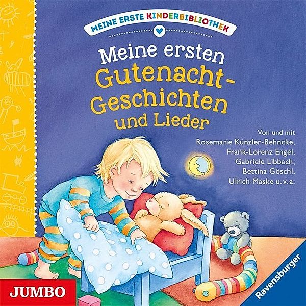 Meine erste Kinderbibliothek - Meine ersten Gutenach-Geschichten und Lieder,1 Audio-CD, Rosemarie Künzler-Behncke