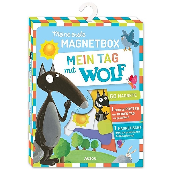 Huch, Auzou Kreativ Meine erste Magnetbox - Mein Tag mit Wolf