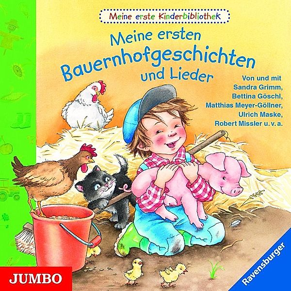 Meine ersten Bauernhofgeschichten und Lieder, 1 Audio-CD, Sandra Grimm