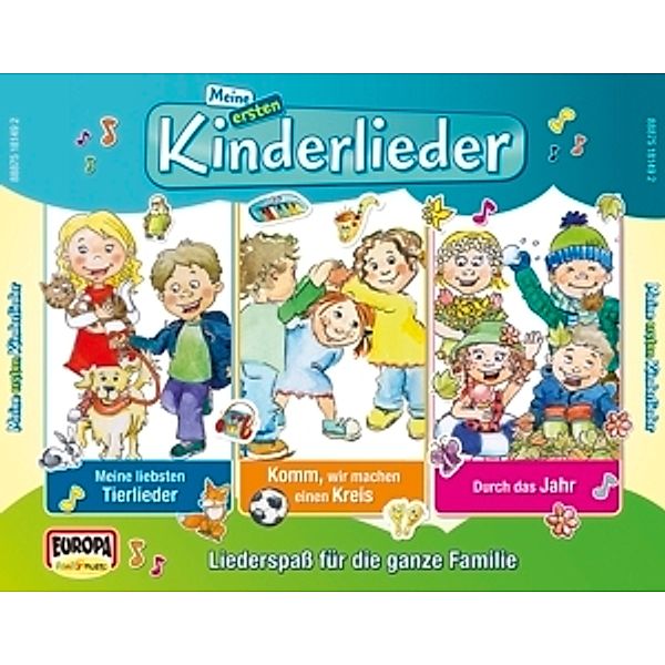 Meine Ersten Kinderlieder - Liederspaß für die ganze Familie (3CD-Box), Kinderliederbande