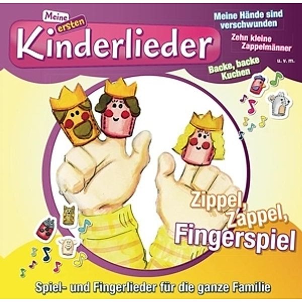 Meine Ersten Kinderlieder-Zippel,Zappel,Finger, Kinderliederbande