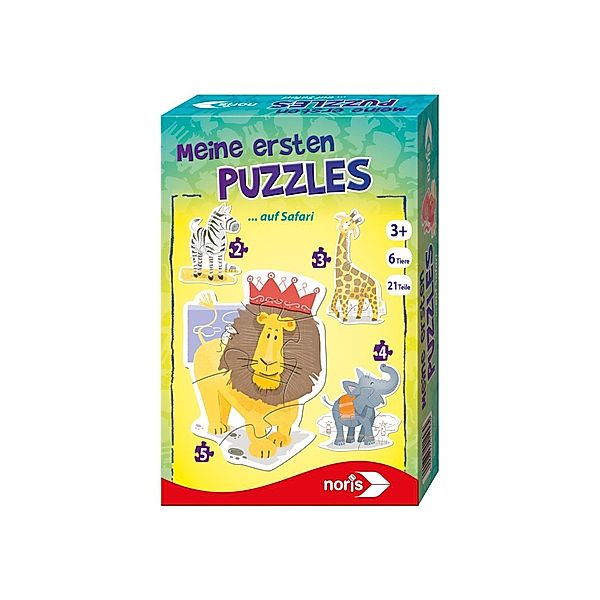 Meine ersten Puzzles, . . . auf Safari (Kinderpuzzle)