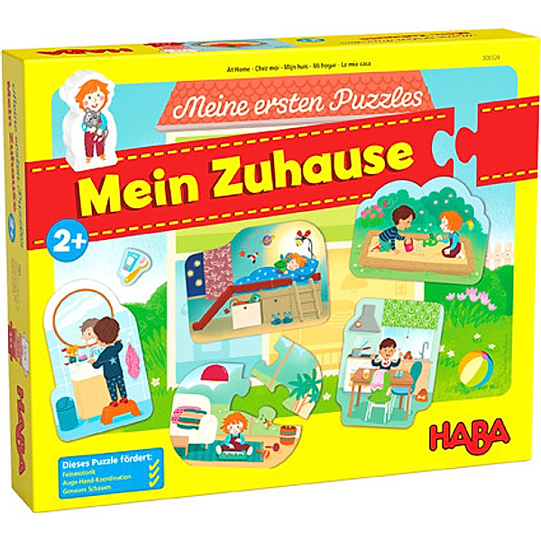 HABA Meine ersten Puzzles - Mein Zuhause (Kinderpuzzle), Imke Storch